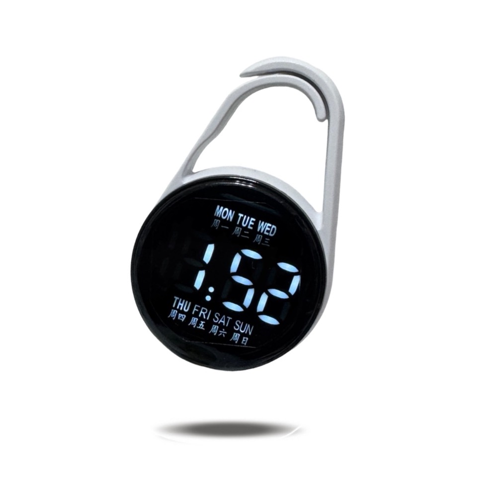 掛勾式迷你時鐘 考試手錶 電子錶 電子鐘 考試時鐘 靜音時鐘 LED時鐘 迷你時鐘 時鐘 電子時鐘 桌面時鐘 EA637-規格圖10