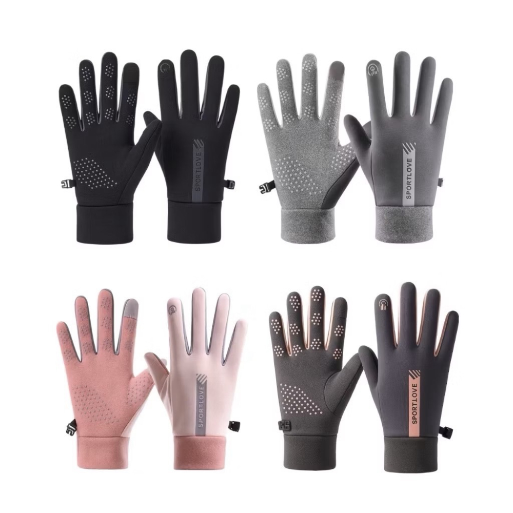 保暖防風手套 觸屏手套 觸控手套 禦寒手套 防寒手套 機車手套 自行車手套 防風手套 防水手套 冬天手套 EA657-細節圖9