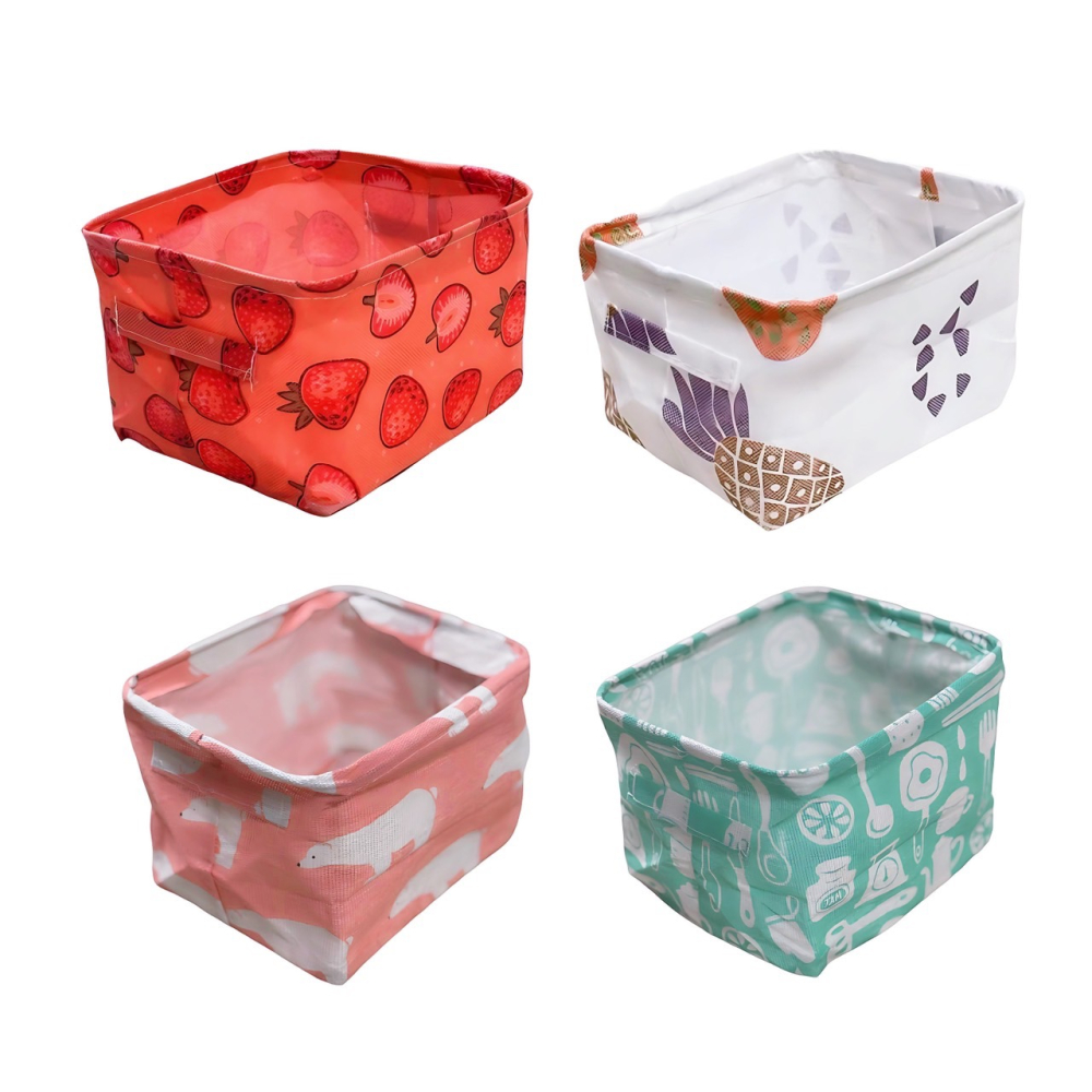 棉麻收納籃 手提籃 收納箱 棉麻帶 手提收納籃 北歐風棉麻手提收納籃 收納箱 收納籃 棉麻籃 布質收納籃 EA671-細節圖9