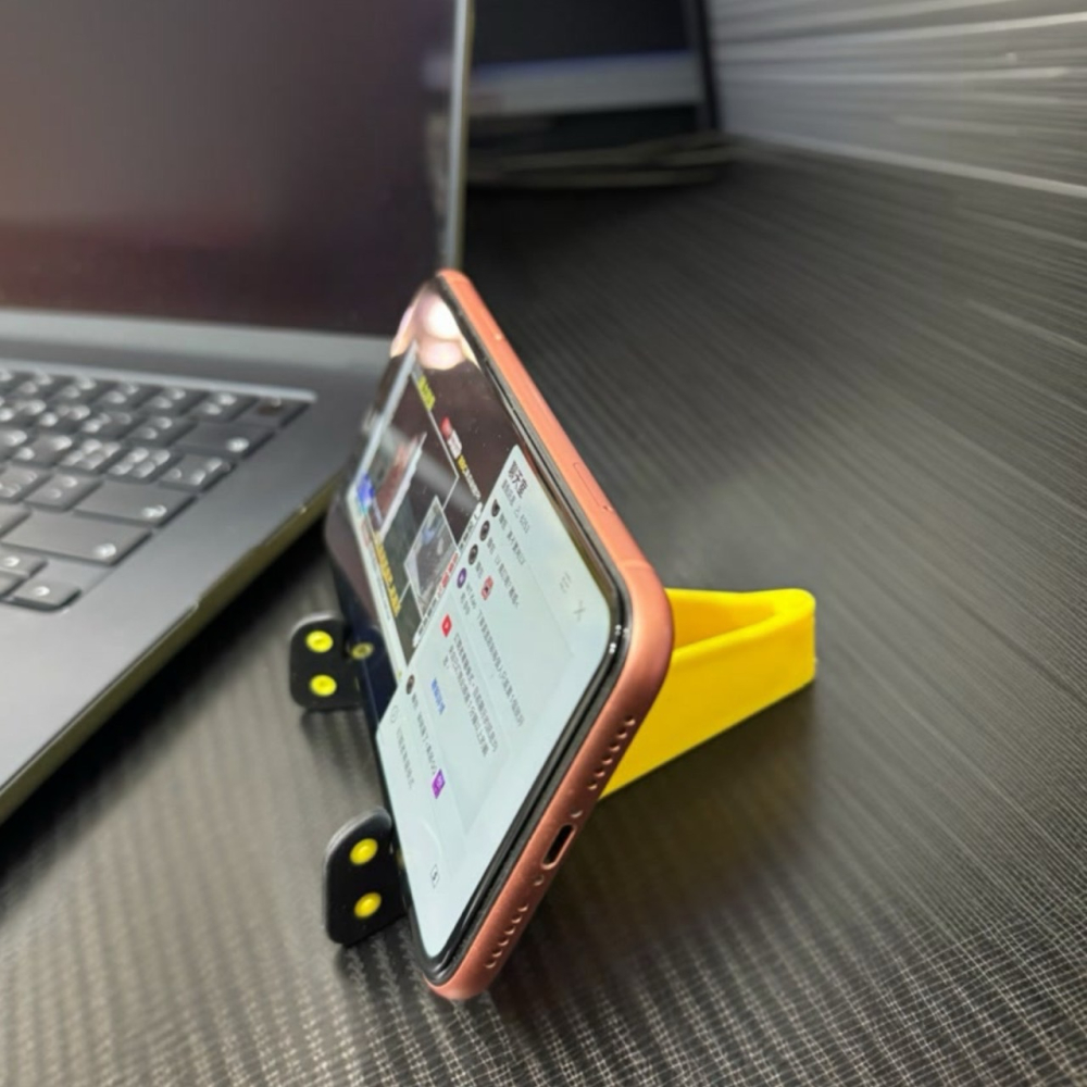 V型手機支架 折疊手機架 懶人手機架 懶人支架 手機平板兩用 手機支架 手機架 平板架 手機座 架手機 支架 EA695-細節圖6