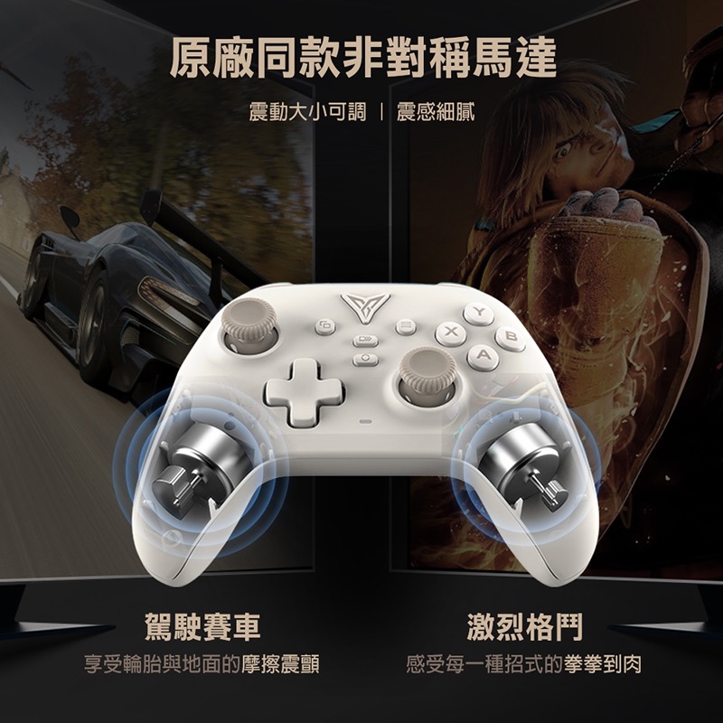 信星科技 飛智 DuneFox 沙漠狐 雙霍爾 遊戲手把 支援Switch 無線手把 任天堂 瑪利歐 搖桿 AA0048-細節圖4