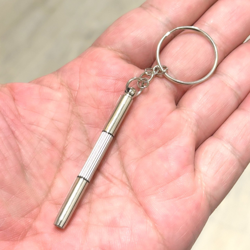 三合一鑰匙圈 十字 一字 鑰匙圈 螺絲起子 小螺絲起子 三用螺絲刀 眼鏡配件 工具 鑰匙扣 眼鏡螺絲起子 EA760-細節圖6