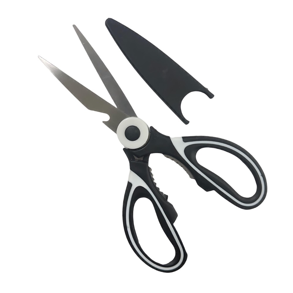 多工能廚房剪刀 料理剪刀 開瓶器食物剪刀 廚房剪刀 食物剪 剪刀 剪雞骨 開瓶器 萬用剪刀 料理萬用剪刀 EA791-規格圖6