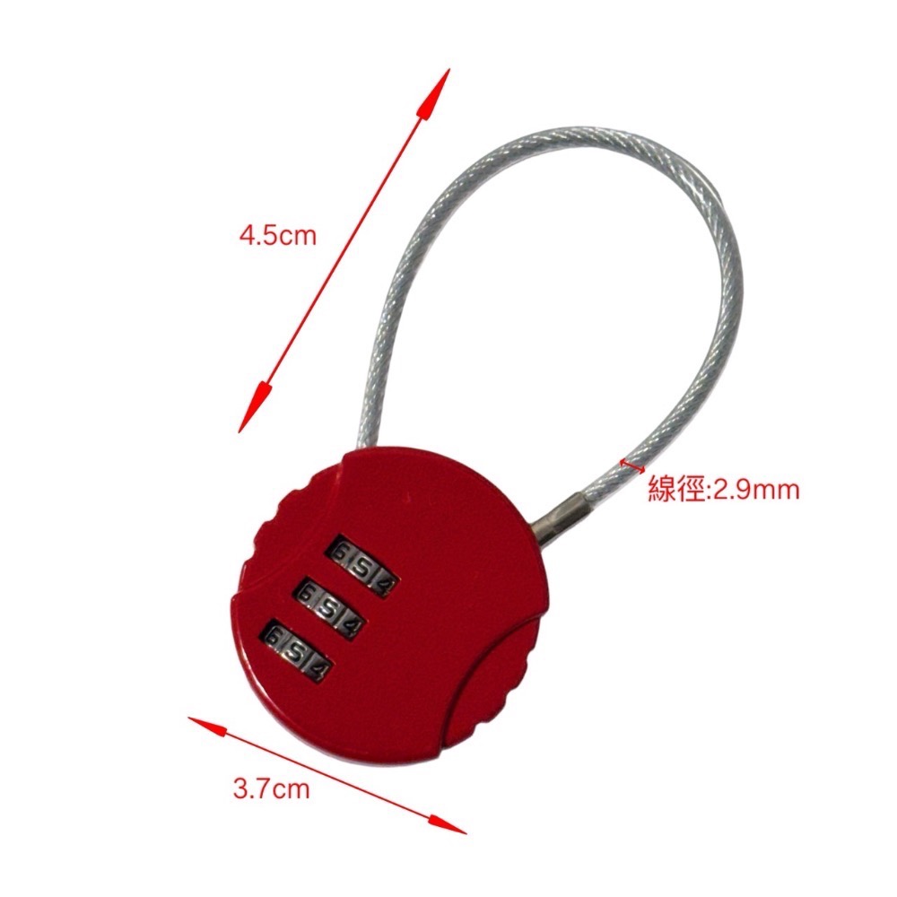 鋼絲密碼鎖 密碼鎖 鋼繩鎖 掛鎖 鋼絲繩 數字鎖 鋼纜密碼鎖 圓型密碼鎖 鋼絲鎖 行李箱鎖 背包鎖 包包鎖 EA811-規格圖8