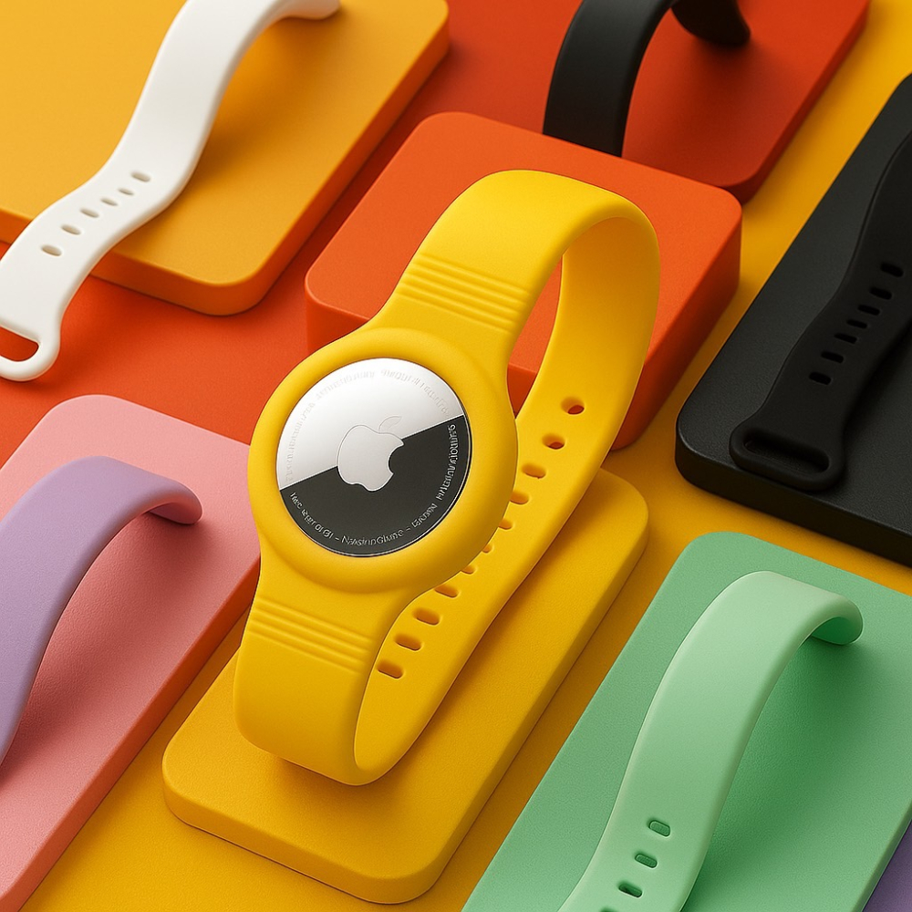 Airtag矽膠手環  Airtag矽膠錶帶 AirTag保護套 AirTag手防水手環 防丟保護套 錶帶 EA817-細節圖5