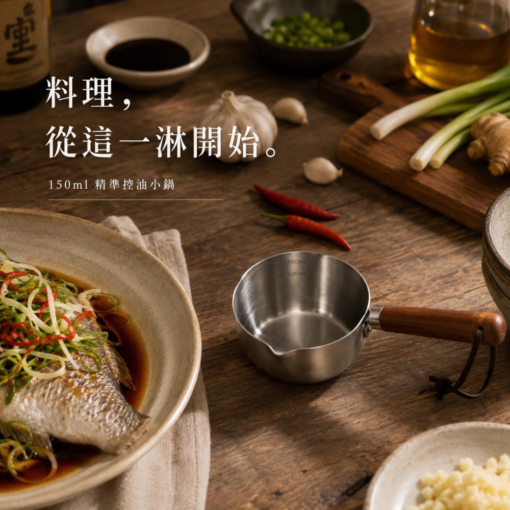 迷你熱油鍋 不鏽鋼潑油小鍋 淋油燒油熱油專用小鍋 小油鍋 潑油小鍋 熱油神器 燒油熗油鍋 雪平鍋 熱油鍋 鍋 EA511-細節圖8