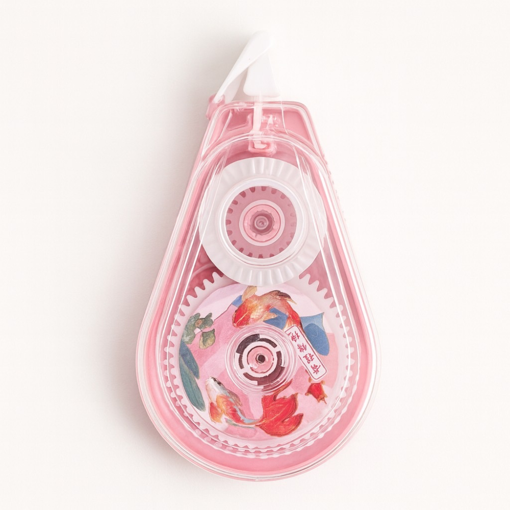 錦鯉立可帶 修正帶 塗改帶 立可袋 文具 辦公室小物 學生必備 小禮物 立可帶 修正用品 上課文具 EA895-細節圖8