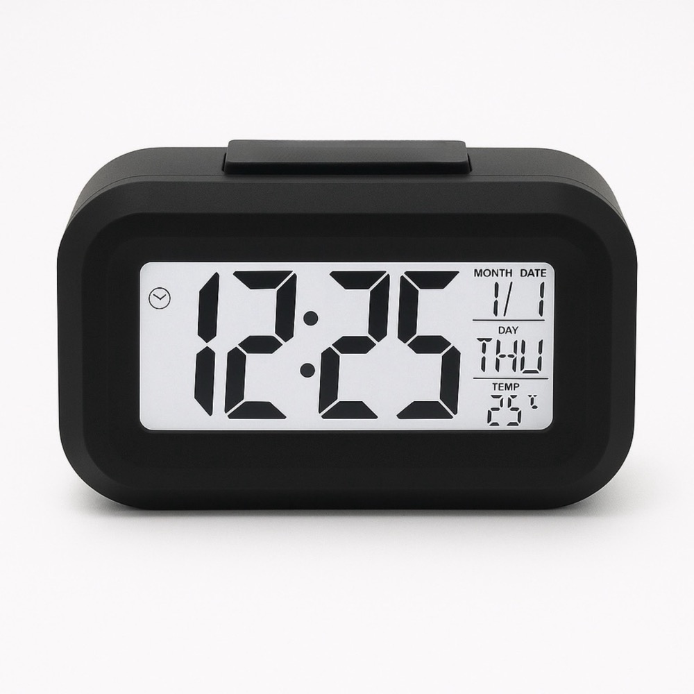 夜光智慧鬧鐘 貪睡聰明鐘 交換禮物 聰明鐘 智慧鬧鐘 多功能智能懶人鬧鐘 電子LED夜光光感床頭鬧鐘 靜音鐘 EA898-規格圖8