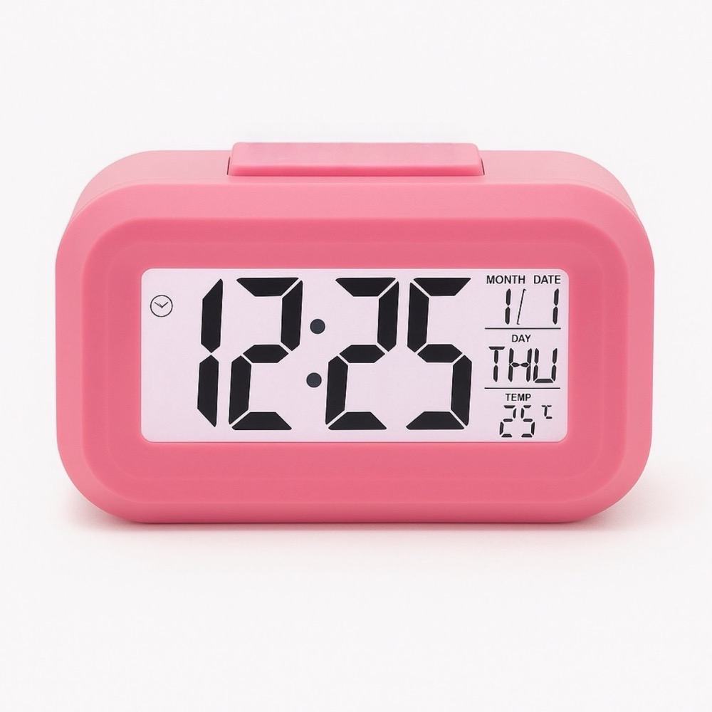 夜光智慧鬧鐘 貪睡聰明鐘 交換禮物 聰明鐘 智慧鬧鐘 多功能智能懶人鬧鐘 電子LED夜光光感床頭鬧鐘 靜音鐘 EA898-規格圖8