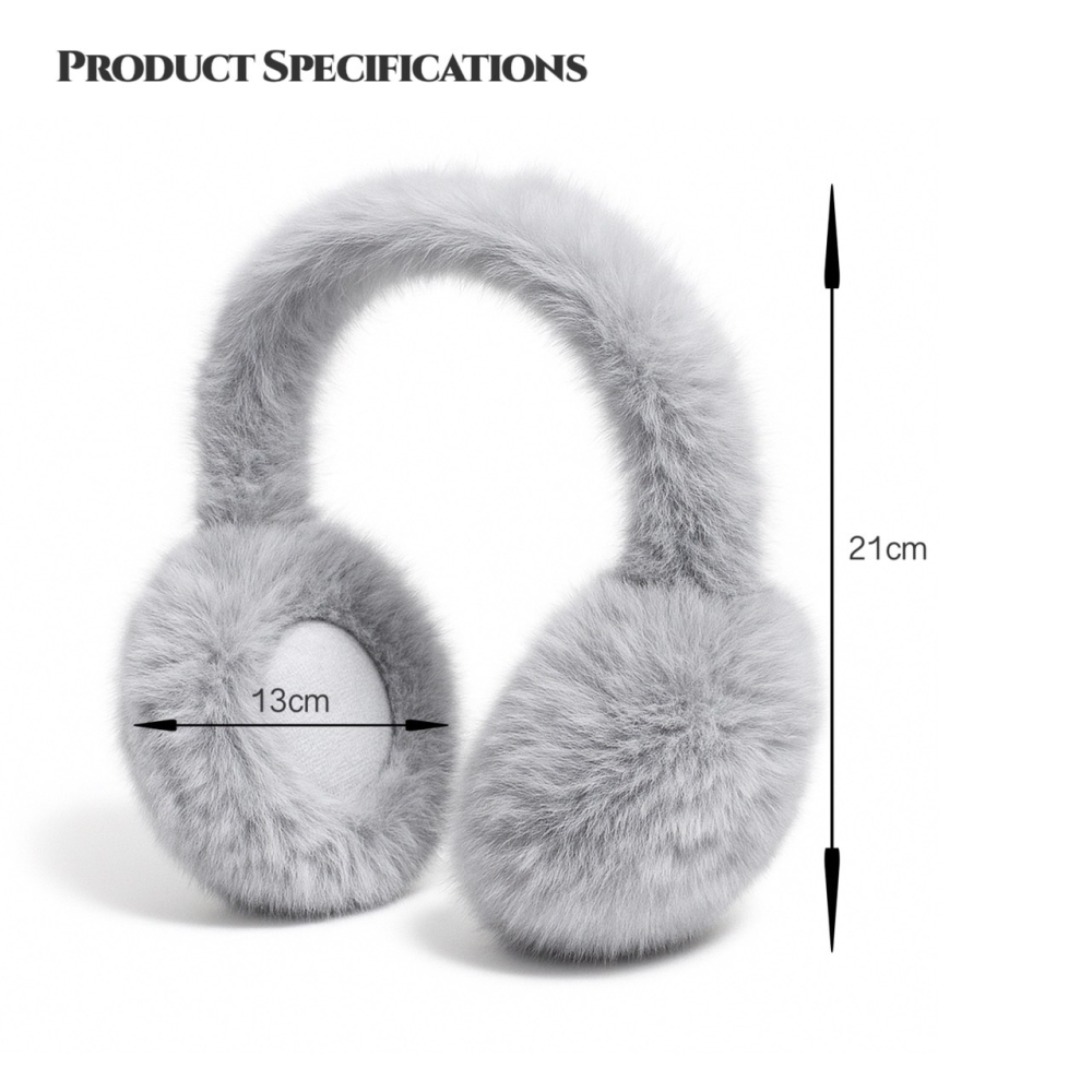 毛絨耳罩 可折疊耳罩 毛絨耳套 護耳 保暖 防寒 耳罩 保暖耳罩 加厚防風耳朵套 冬天保暖 耳朵套 毛耳罩 EA904-細節圖8