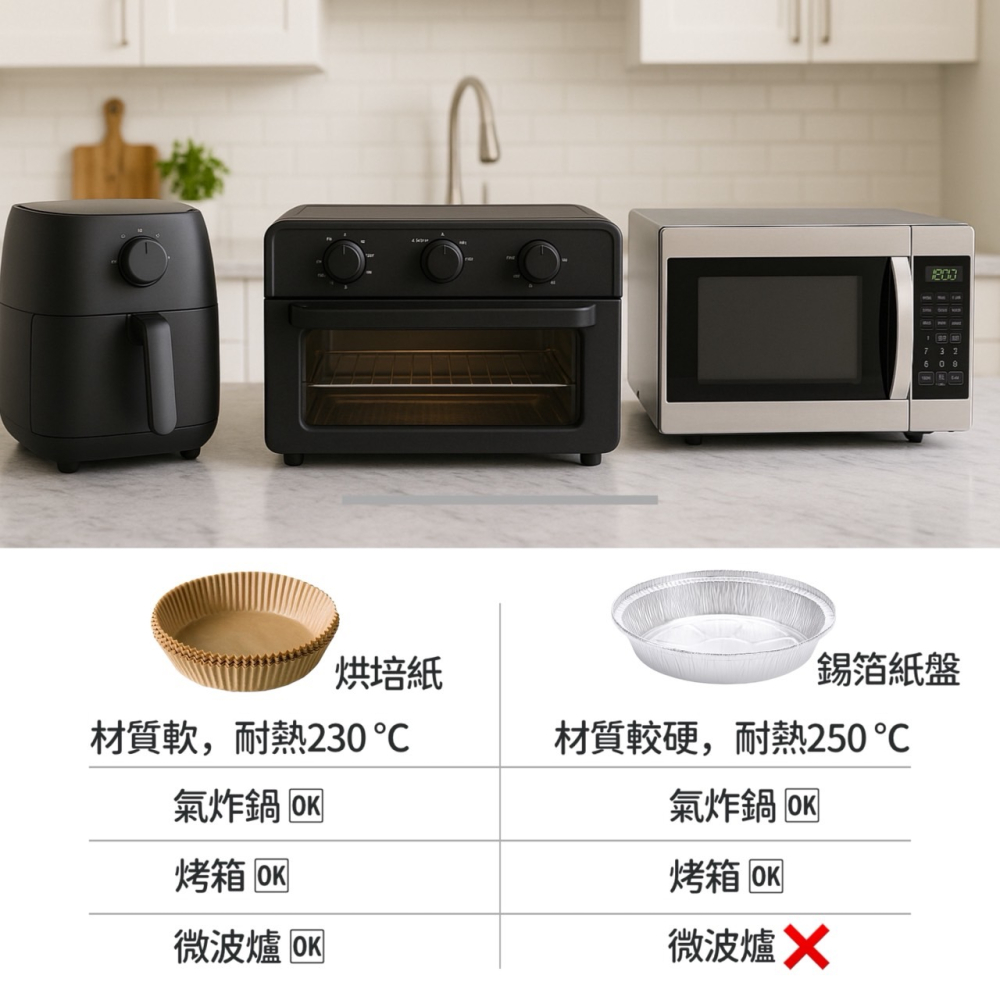 錫箔盤 鋁箔盤 8吋烤盤 氣炸鍋用 烤箱用 烘焙盤 外帶餐盒 耐熱容器 烤肉盤 派盤 圓形烤盤 一次性 EA767-02-細節圖8