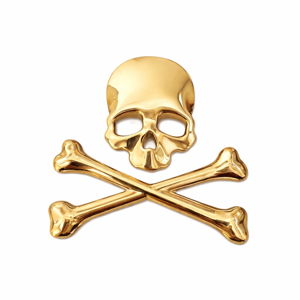 立體骷髏頭造型裝飾貼 鋅合金骷髏造型貼 金屬裝飾貼 機車 汽機車改裝 金屬 車貼 尾門貼 車身貼 裝飾貼 EA951-規格圖9