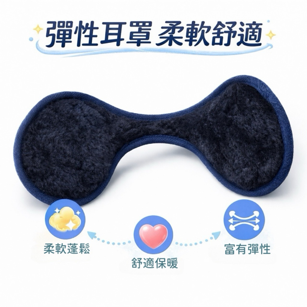 防寒保暖護耳罩 耳機式保暖耳罩 加絨耳罩 耳朵保暖 加絨內裡 絨毛脖套 脖圈 頭套 耳罩 防寒耳罩 絨毛耳罩 EA954-細節圖5