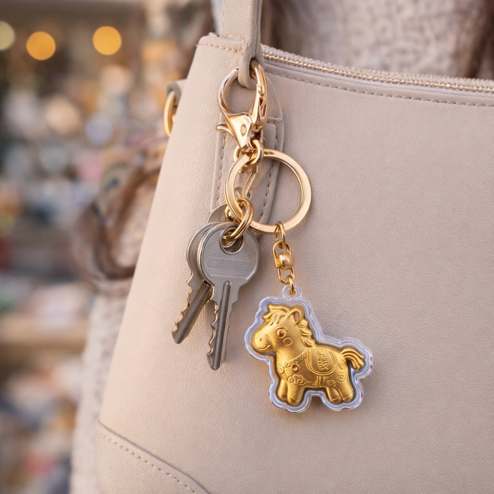 馬年小物 馬年鑰匙圈 新年吊飾 馬年吊飾 手機吊飾 發財 招財 暴富 馬上有錢 鑰匙圈 馬年活動商品 小禮品 EA959-細節圖5