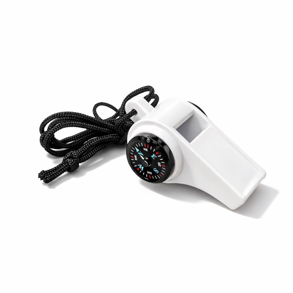 三合一求生哨 指南針＋口哨＋溫度計 野外求生 哨子 救生哨 急救哨 防身防狼 裁判哨子 教練哨 登山露營用品 EA969-細節圖8