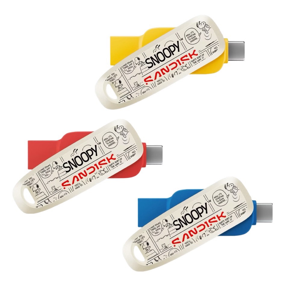 SANDISK® Snoopy™ Phone Drive 雙用隨身碟限量版 史奴比 雙用隨身碟 TYPEC EA978-細節圖5