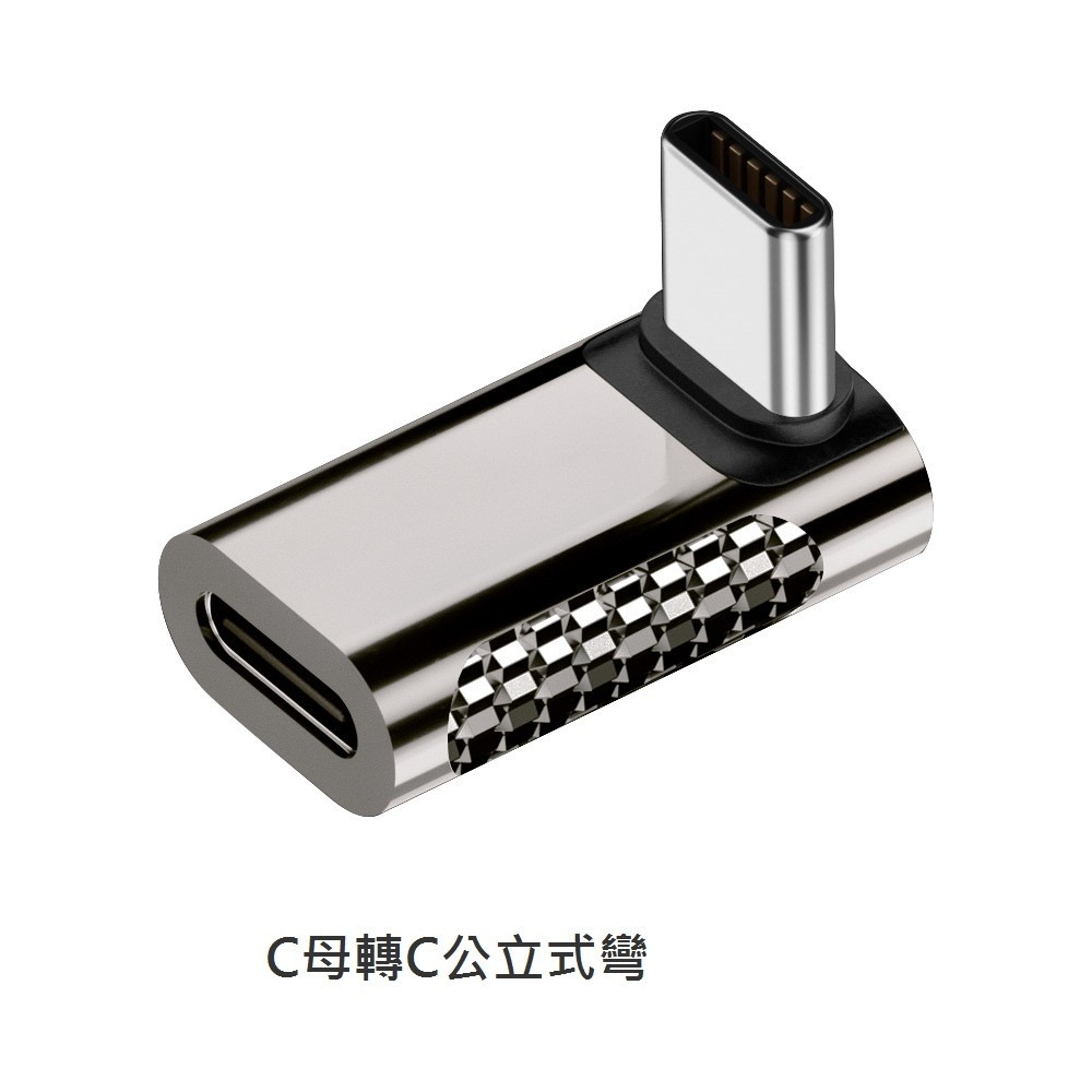 GB【台灣現貨】type-c多功能轉接頭20Gbps 鋅合金傳輸充電音視頻傳輸C轉C轉接頭-細節圖5