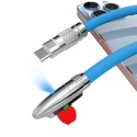 GB【台灣現貨】彎頭機客線適用蘋果PD快充數據線Iphone14/13/12/11pro USB手機充電線-規格圖8