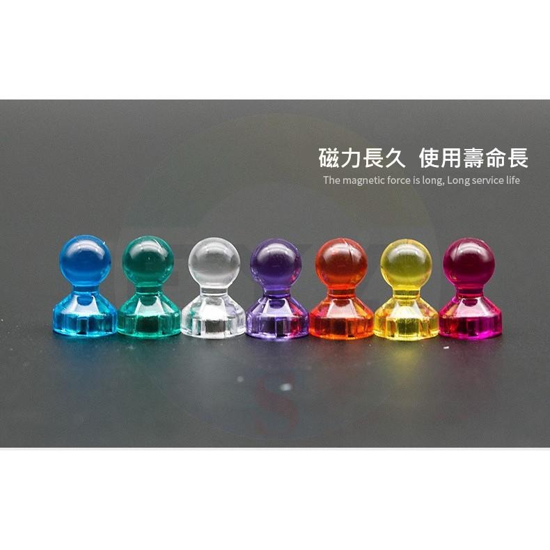📍南芳芳📍 磁鐵圖釘 彩色磁釘 磁釘 棋釘 棋子磁鐵 圓形磁鐵 磁鐵 辦公教學 吸鐵 磁鐵 白板 磁釘 A365-細節圖5
