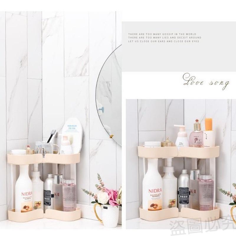 廚房收納架 浴室置物架 置物架 桌上置物架 桌上收納 桌面收納 瓶罐架 層架 廚房收納 防水 收納 免打孔浴室-細節圖7