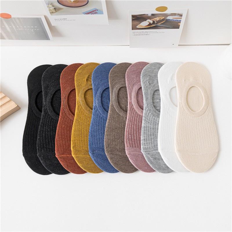 【現貨】襪子學生襪 少女襪 隱形襪 矽膠防滑 純色女襪 棉襪 隱形短襪 素色襪 隱形短襪 船型短襪日式隱形素色襪子-細節圖3