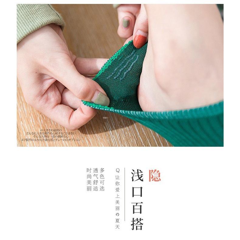 【現貨】襪子學生襪 少女襪 隱形襪 矽膠防滑 純色女襪 棉襪 隱形短襪 素色襪 隱形短襪 船型短襪日式隱形素色襪子-細節圖8