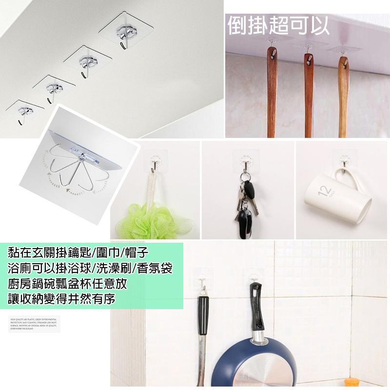 【貪吃鬼比比】掛勾 掛鈎 置物架掛勾 免打孔 牆面收納 掛鉤 門後掛勾 強力黏膠 黏貼掛勾 黏貼鈎 魔力貼免釘掛勾-細節圖5