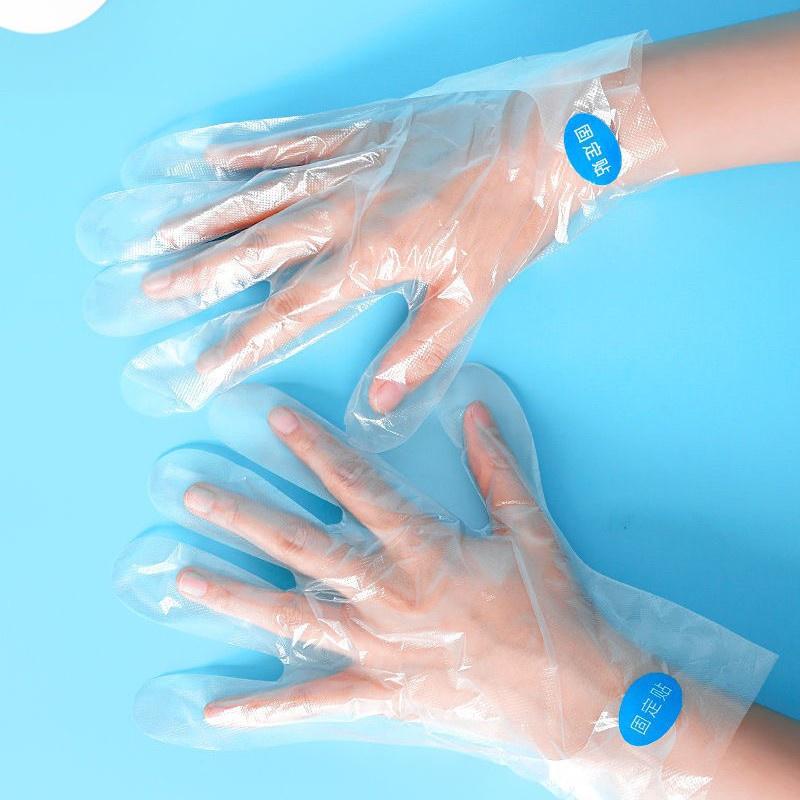 【現貨】保鮮腳膜 保鮮手膜 防水鞋套 足療泡腳套 護理手套 乾裂足套 手套 一次性 腳膜 手膜-細節圖8