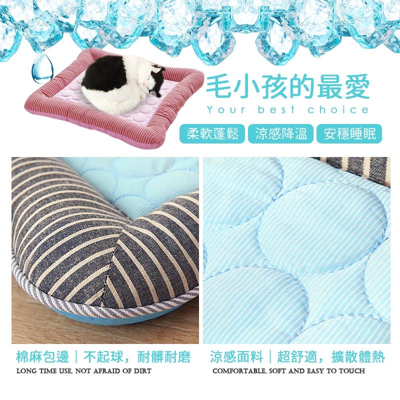 【現貨涼感墊】涼感墊 寵物涼感床 涼感冰絲床 寵物涼感墊 寵物床 寵物涼墊 寵物墊 狗墊 貓墊 狗涼墊 貓咪涼墊 涼感-細節圖7