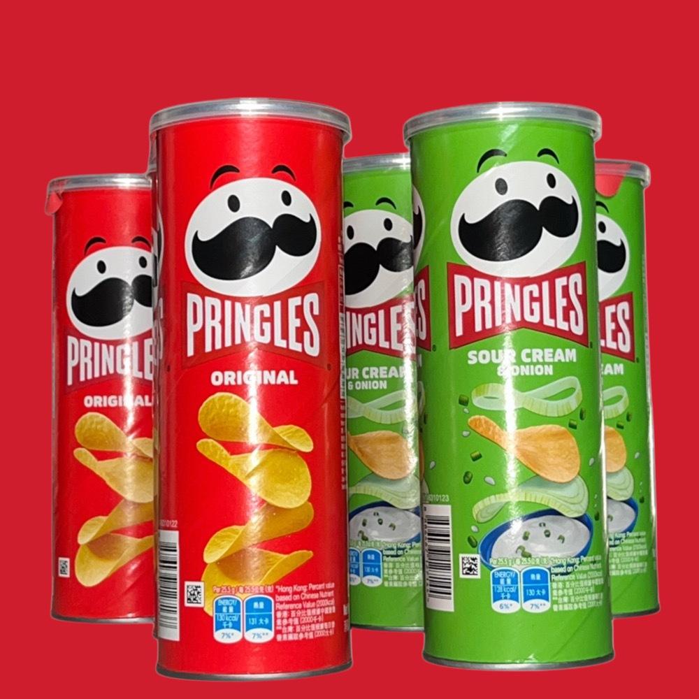 品客 洋芋片 經典原味/洋蔥 大罐102g-細節圖2