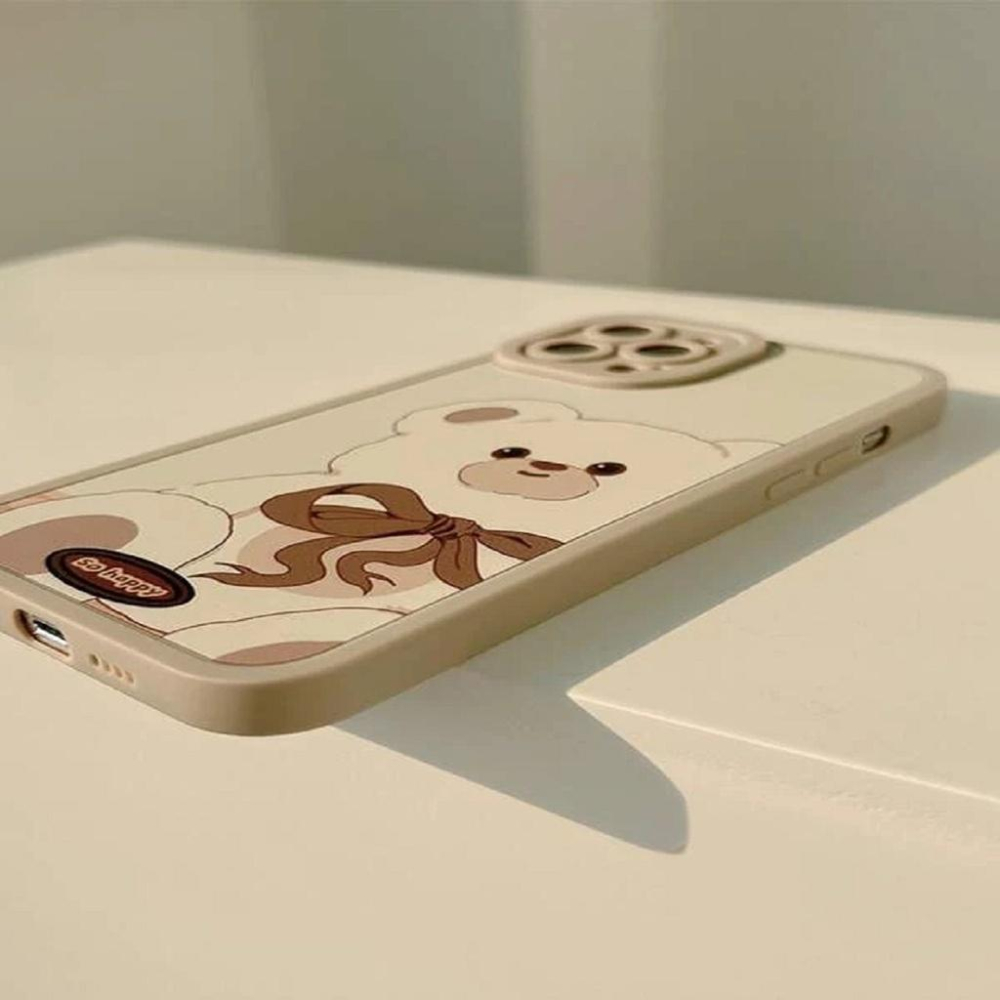 卡通小熊手機外殼「機蛋殼」卡通手機殼 保護殼 軟殼 TPU殼 iPhone手機殼 iPhone 14 Pro-細節圖2