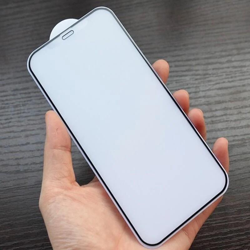 霧面保護貼滿版玻璃貼「機蛋殼」 iPhone12 11 Pro Max 12 SE2 XR XS i8 i7 13-細節圖2