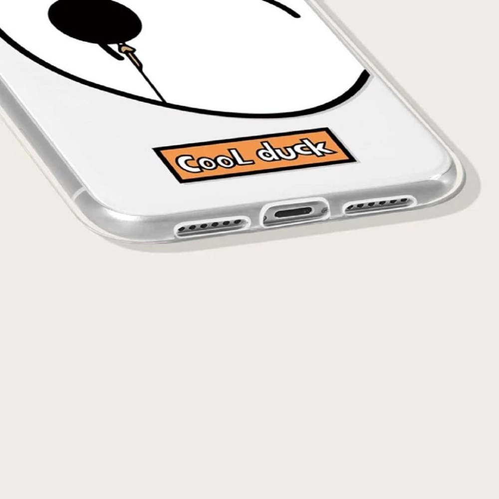 卡通鴨透明手機殼2入「機蛋殼」保護殼 軟殼 TPU殼 iPhone手機殼 iPhone 13 Pro 手機 外殼-細節圖4