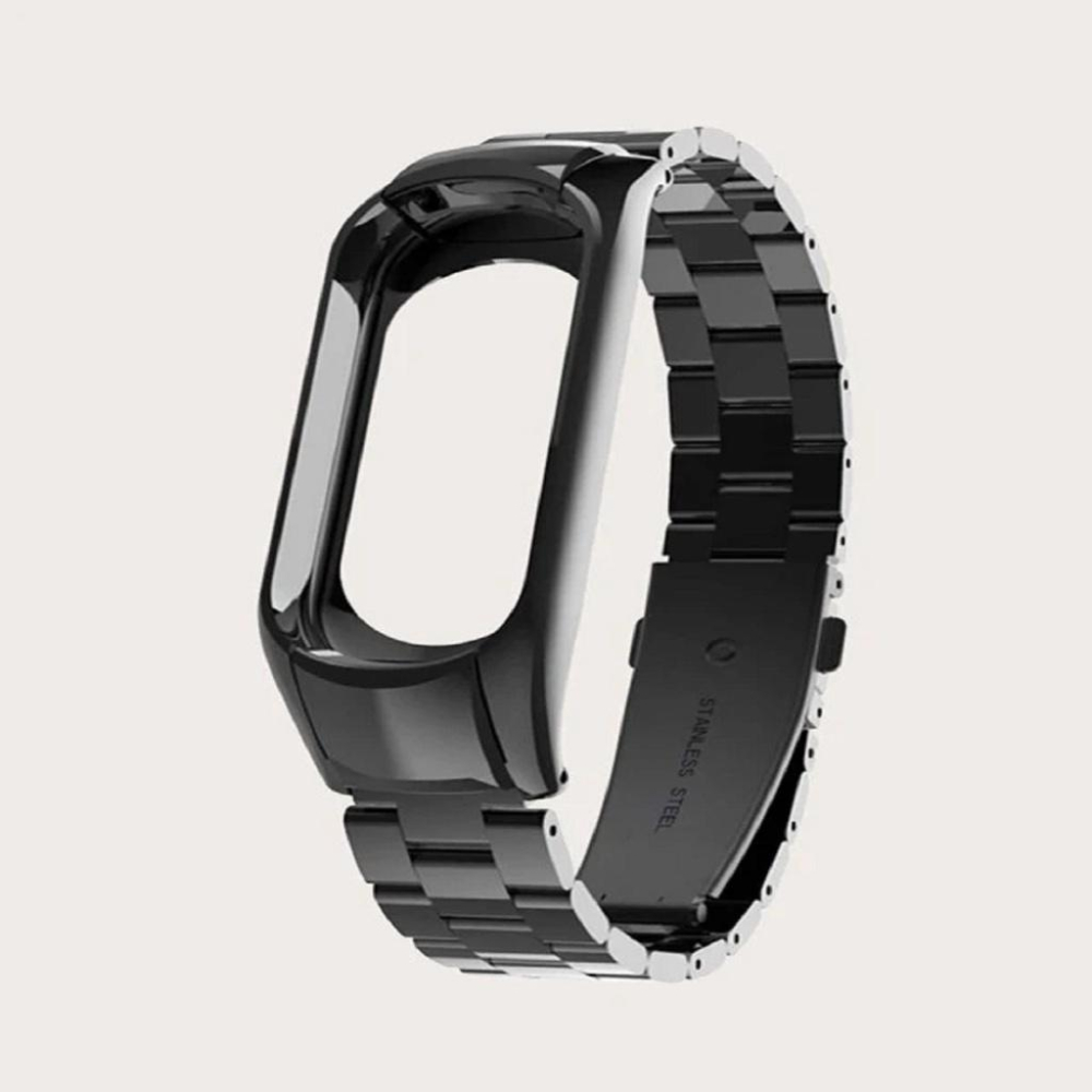 小米不銹鋼錶帶「機蛋殼」金屬不鏽鋼錶帶 金屬邊框 小米手環 錶帶 小米錶帶 3 4 5 6-細節圖4