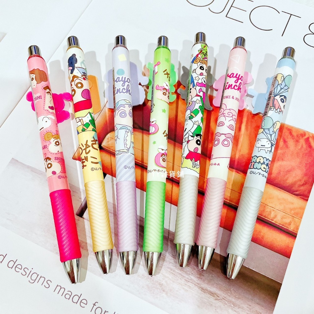 日本 蠟筆小新 自動鉛筆 造型鉛筆 軟膠造型圖案 自動筆 日本自動筆 鉛筆-細節圖3