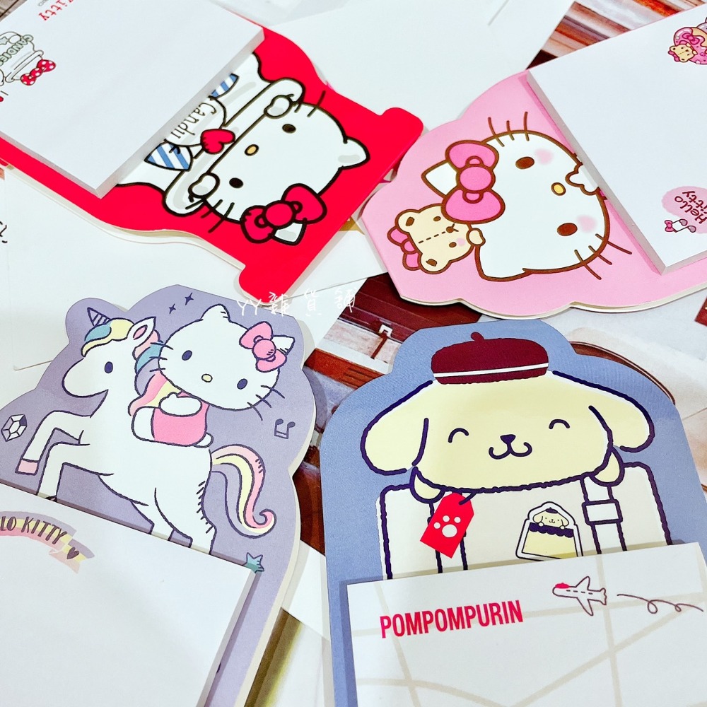 三麗鷗可立式便利貼 正版授權 辦公桌療癒小物 文具用品 便利貼 便條本-細節圖6