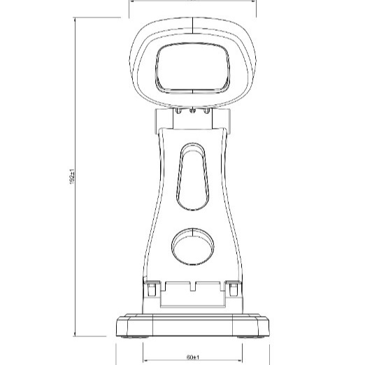 LT-2023 DK/XD 通用型條碼掃描器槍型支架  穩定不搖晃 台灣現貨含稅-細節圖3