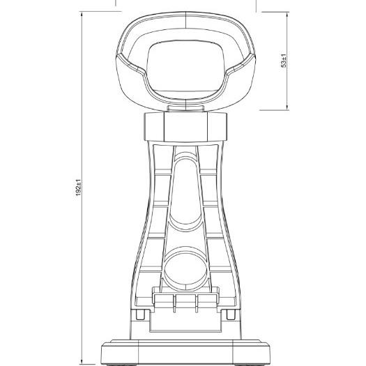 LT-2023 DK/XD 通用型條碼掃描器槍型支架  穩定不搖晃 台灣現貨含稅-細節圖4