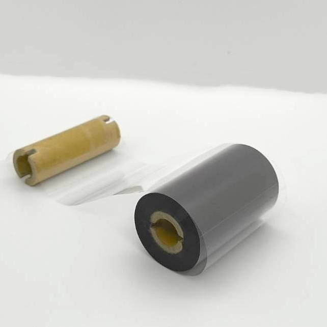 寬度5.7碳帶 TSC TTP-225條碼標籤機 可用 小捲芯 雙軸芯 57mmx90m 5.7cm 全蠟碳帶-細節圖2