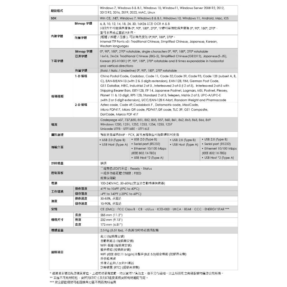 【免運附發票】科誠 GoDEX G530+ 300dpi 熱感式+熱轉式兩用桌上型熱感/轉印條碼標籤機-細節圖5