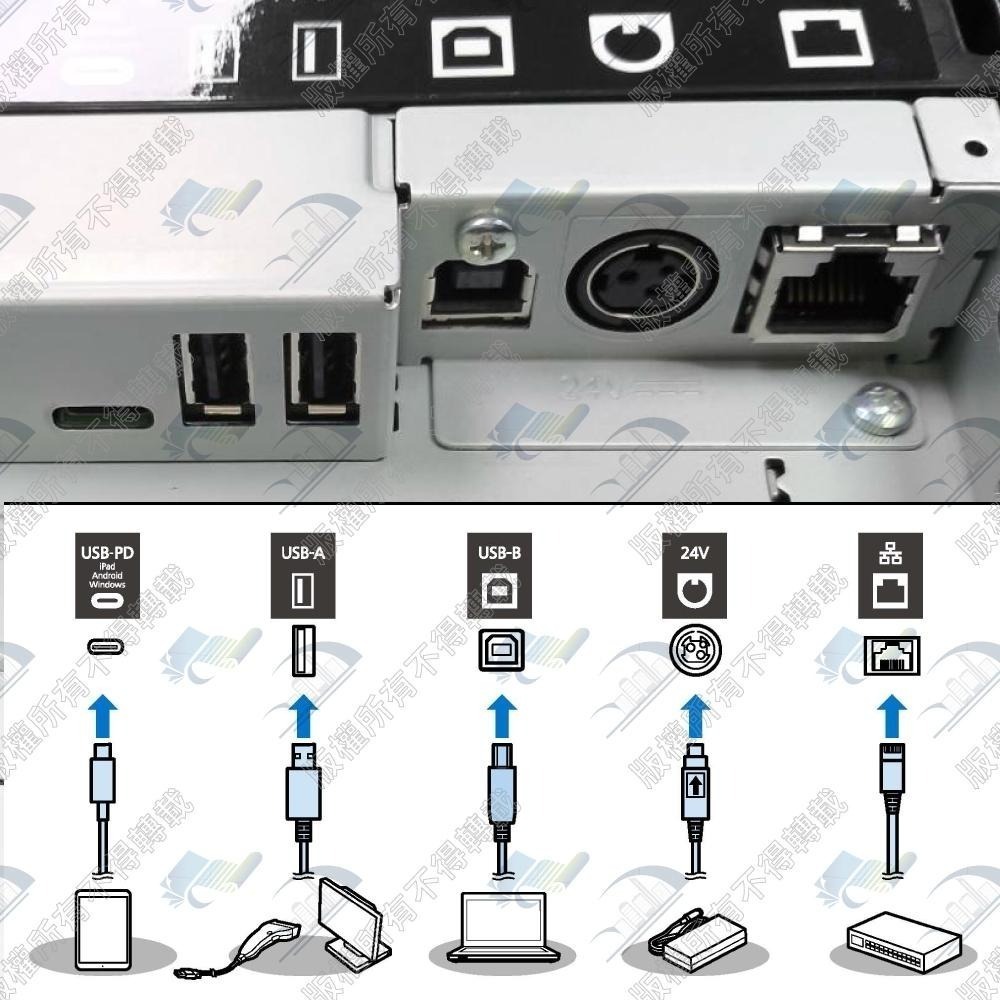 EPSON TM-m30iii 熱感式微型印表機 odoo erp 出單機 電子發票列印 m30 USB wifi-細節圖5