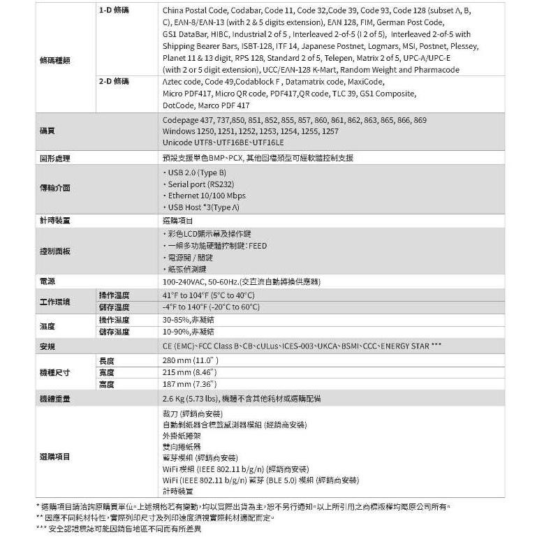 GoDEX RT700i+ RT730i+ USB網路 熱感/熱轉兩用標籤條碼列印機 可連接蔬果電子秤 無線藍芽模組另購-細節圖6