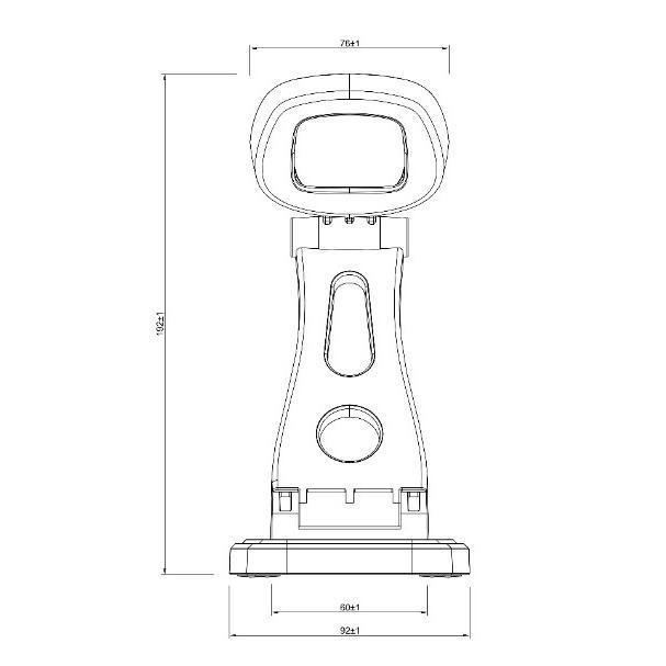 LT-2023 DK/XD 通用型條碼掃描器槍型支架  穩定不搖晃 台灣現貨含稅-細節圖8