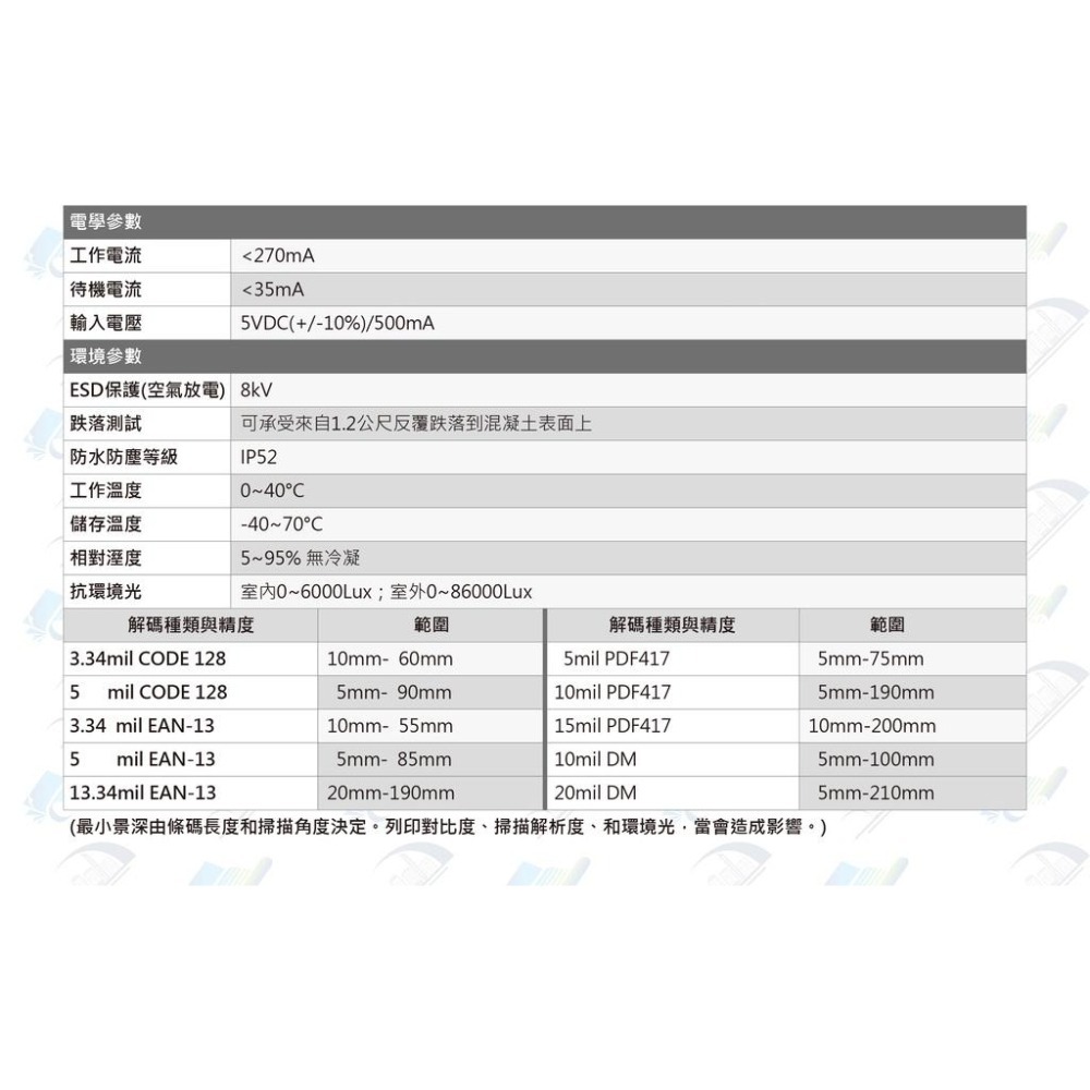 XD-5000 實戰用 台式有線中文二維條碼掃描器 手機載具 Win7-10中文QR CODE 掃碼槍手機螢幕-細節圖4