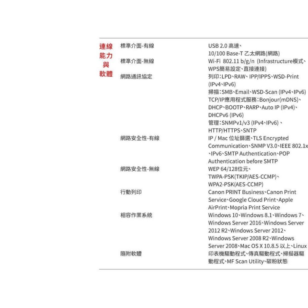 佳能 Canon imageCLASS MF267dw 黑白雷射事務機 列印 複印 掃描 傳真含稅可開立發票-細節圖7