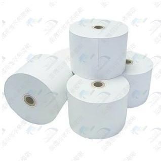 【現貨秒出】二聯式收銀機專用空白結帳紙 無黑點 44x70x12mm 傳統發票機空白紙捲-細節圖2