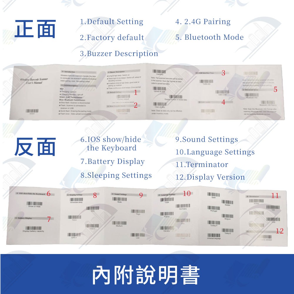 【新世代】便攜式二維無線掃描器｜藍牙+2.4G雙模｜物流/盤點專用｜超輕巧 XD-7227W-細節圖5