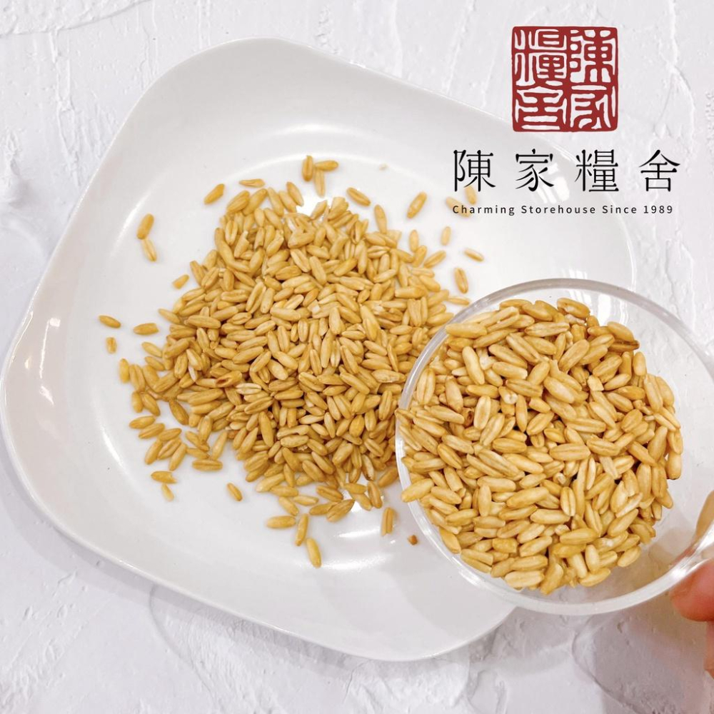 【陳家糧舍】燕麥 燕麥粒 穀粒飽滿 麥香濃郁 生燕麥米 雜糧 低脂主食 燕麥蒸飯-細節圖3