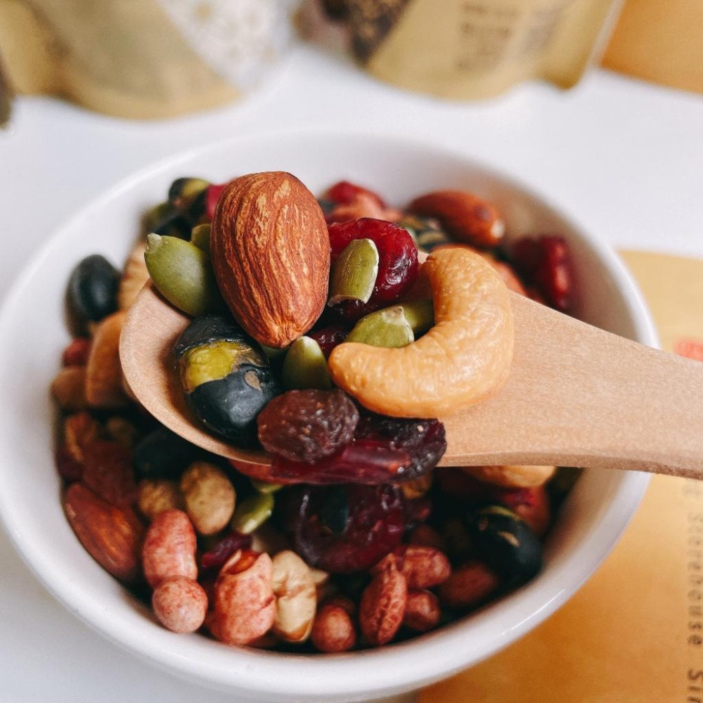 【陳家糧舍】綜合果仁 綜合堅果果仁 炒黑豆 果仁 香酥綜合果仁-細節圖8