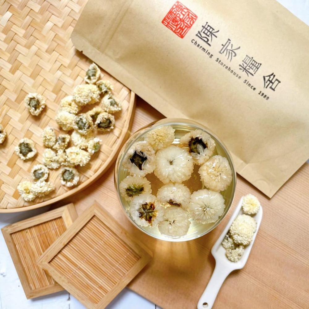 【陳家糧舍】菊花系列茶包 Chrysanthemum（台灣苗栗菊花/枸杞/決明子/紅棗) 菊花-細節圖2